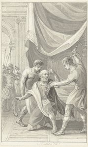Gordianus de oitenta anos de idade forçado ao emperorismo