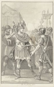 Germanicus jura fidelidade a Tibério de Reinier Vinkeles (I)
