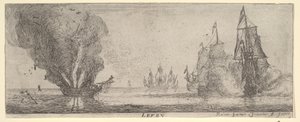 Le Feu, de Os Elementos, século XVII. de Reinier Zeeman