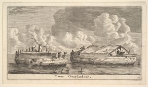 Dois Overlanders, século XVII. de Reinier Zeeman