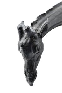 Grande girafa com cabeça abaixada, modelado em 1909-10, fundido antes de 1913 (bronze) (ver também 3084917-43) de Rembrandt Bugatti