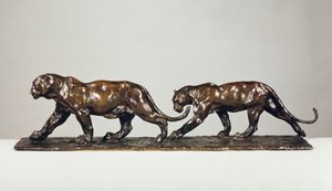 Dois Jaguares (bronze)