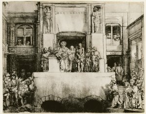 Cristo apresentado ao povo de Rembrandt van Rijn
