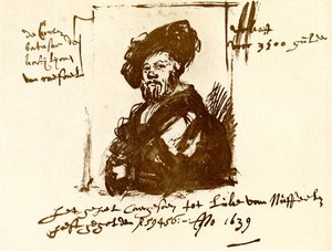 Conde Balthasar Castiglione de Rembrandt van Rijn