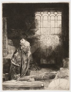 Doutor Fausto de Rembrandt Harmensz. van Rijn