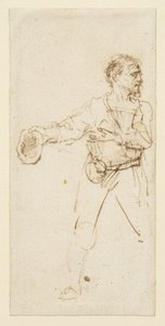 Homem de pé, c.1634 de Rembrandt van Rijn