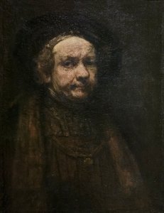 Auto-retrato de Rembrandt Harmensz. van Rijn