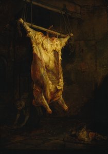 A Carcaça de um Boi, finais da década de 1630 (óleo sobre painel)