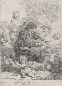 A mulher panqueca de Rembrandt van Rijn