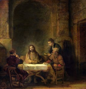 A Ceia em Emaús de Rembrandt van Rijn