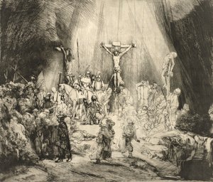 As três cruzes de Rembrandt van Rijn