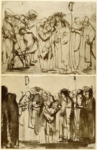 Zombaria de Cristo de Rembrandt van Rijn