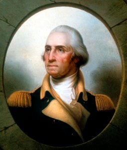 George Washington 1732-99, primeiro Presidente dos Estados Unidos 1789-97. de Rembrandt Peale