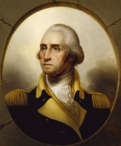 George Washington, c.1850 (óleo sobre tela) de Rembrandt Peale