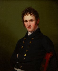 Retrato do comandante Lewis Warrington de Rembrandt Peale