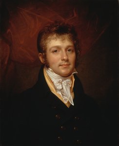 Retrato de Edward Shippen Burd da Filadélfia, ca. 1806-1808. de Rembrandt Peale