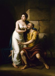 A Filha Romana, 1811. de Rembrandt Peale