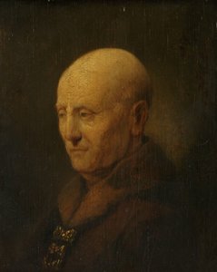 Retrato de um homem, talvez o pai de Rembrandt, Harmen Gerritsz van Rijn de Rembrandt van Rijn (copy after)
