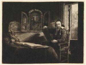 Abraham Francen, Boticário de Rembrandt van Rijn