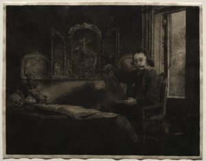 Abraham Francen, Boticário de Rembrandt van Rijn
