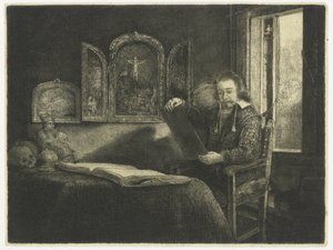 Abraham Francen, farmacêutico de Rembrandt van Rijn