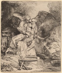 Sacrifício de Abraão de Rembrandt van Rijn