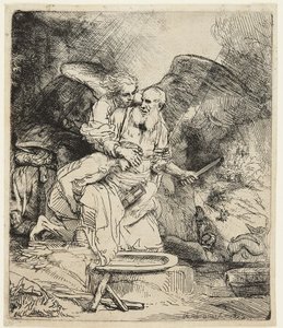 O Sacrifício de Abraão de Rembrandt van Rijn