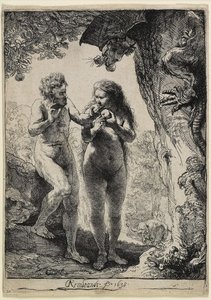 Adão e Eva de Rembrandt van Rijn