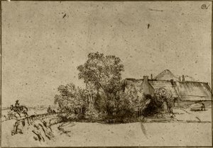 Quinta em Amsteldijk de Rembrandt van Rijn