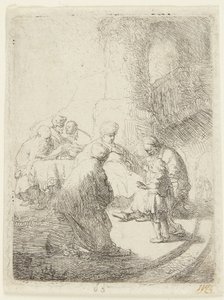 Cristo a debater com os doutores de Rembrandt van Rijn