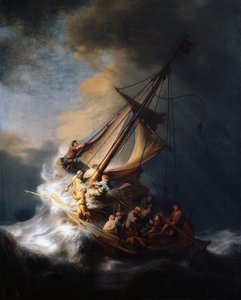 Cristo na tempestade no lago da Galiléia, 1633