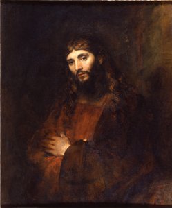 Cristo com os braços cruzados, 1656-1661 de Rembrandt van Rijn