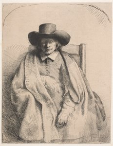 Clement de Jonghe, vendedor de impressão de Rembrandt van Rijn