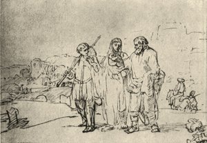 A passagem para Emaús de Rembrandt van Rijn