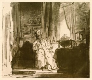O filósofo de Rembrandt van Rijn