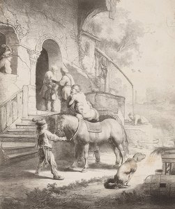 O bom samaritano. 1633 de Rembrandt van Rijn