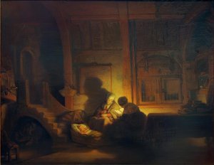 A Sagrada Família de Rembrandt van Rijn