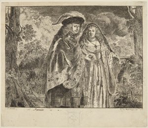 Chamado «O homem da pena branca» de Rembrandt van Rijn