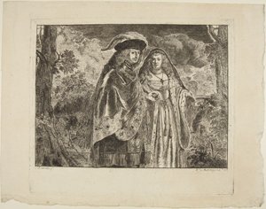 O homem da pena branca de Rembrandt van Rijn
