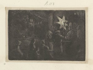 Epifania: uma peça nocturna
Recueil de quatre-vingt-cinq estampes originales (título da série) de Rembrandt van Rijn
