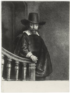 Ephraim Bueno, médico judeu, 1647 de Rembrandt van Rijn