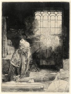 Faust, pub. 1652 de Rembrandt van Rijn