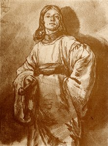 Figura estudo de Rembrandt van Rijn
