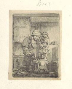 Goudsmid Coleção de oitenta e cinco gravuras originais (título da série) de Rembrandt van Rijn