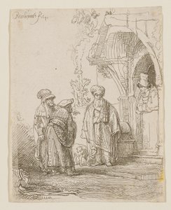 Jacó e Labão de Rembrandt van Rijn