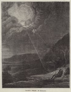 O sonho de Jacob de Rembrandt van Rijn