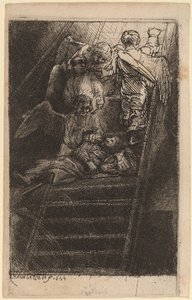 Escada de Jacob de Rembrandt van Rijn
