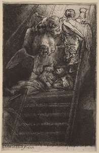 A Escada de Jacob de Rembrandt van Rijn