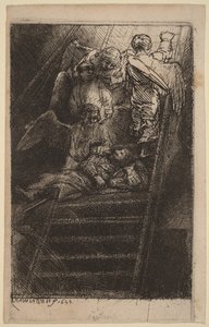 A Escada de Jacob de Rembrandt van Rijn