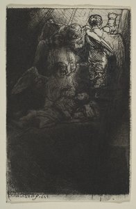 Jacobs Ladder, 1655. de Rembrandt van Rijn